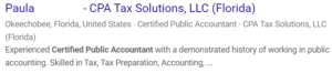 indexed results for "certified public accountant"